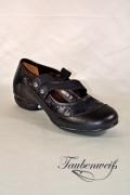 Dance Sneaker TW0002DS - Damen Dance Sneaker Damen Echtleder flexible Sohle schwarz 2