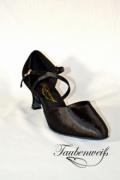 Lateinschuh TW0008LA - Damen Latein Tanzschuh Pumps Tango Satin Kreuzristriemchen 2