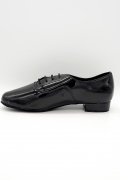 Tanzschuhe H0001ST - Eleganter Herren Standard Tanzschuh in schwarzem Lack 3
