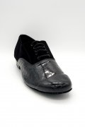 Tanzschuhe H0004ST - Eleganter Herren Standard Tanzschuh Kunstleder Kroko-Look 2