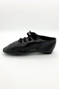 Tanzschuhe TW0002MJ - Jazz und Modern Tanzschuhe schwarz Kunstleder Ballett dreifach geteilte Sohle schwarz Damen und Herren 3