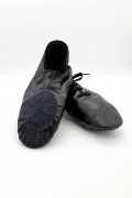 Tanzschuhe TW0002MJ - Jazz und Modern Tanzschuhe schwarz Kunstleder Ballett dreifach geteilte Sohle schwarz Damen und Herren 4