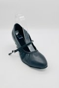 Tanzschuhe D0004ST - Damen Standard Tanzschuh Pumps Tango elegant Echtleder Ristriemchen 2