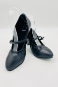 Tanzschuhe D0004ST - Damen Standard Tanzschuh Pumps Tango elegant Echtleder Ristriemchen 4