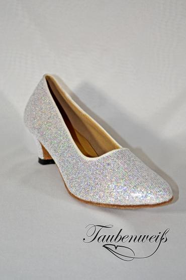 Standardschuh TW0002ST - Damen Standard Tanzschuh Pumps Tango elegant Holo-glitter 2