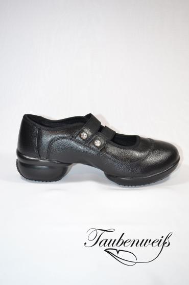 Dance Sneaker TW0013DS - Kunstleder flexible Sohle Strass Ristbändchen 1