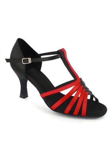 Tanzschuh LA0012TW - Eleganter Kontrast für leidenschaftliche Tänzerinnen