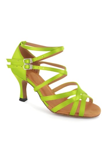 Tanzschuh LA0024TW - Eleganz und Dynamik in Grasgrün 1