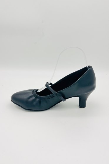 Tanzschuhe D0004ST - Damen Standard Tanzschuh Pumps Tango elegant Echtleder Ristriemchen 3
