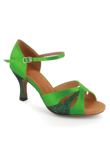 Tanzschuh LA0020TW - Elegante Riemchensandalette für Latein-Tänze