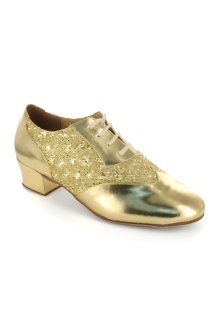 Tanzschuh HL0003TW - Strahlender Auftritt mit goldener Eleganz